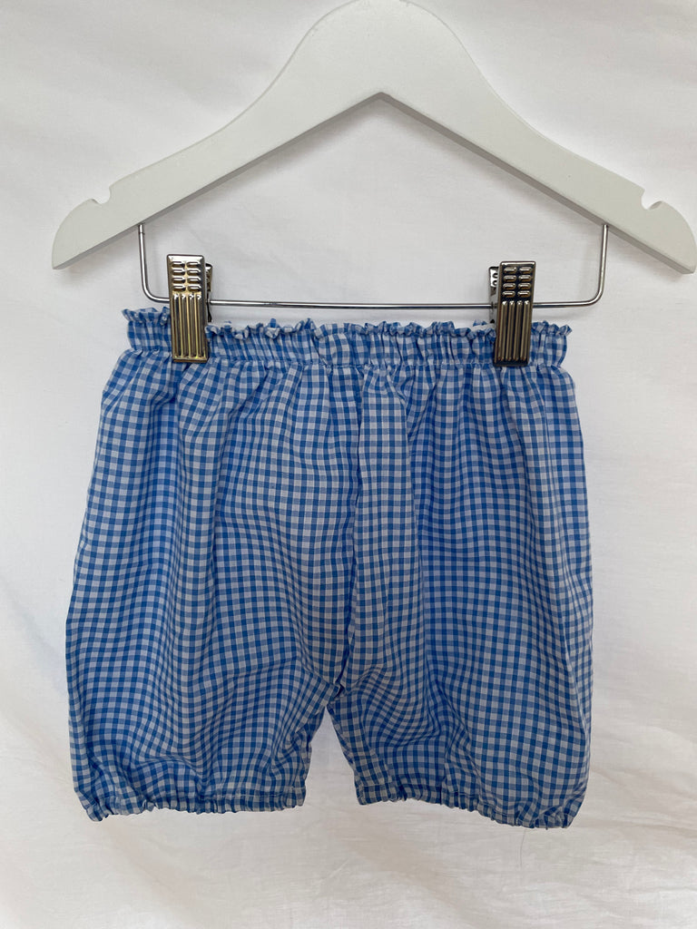 Light Blue Mini Gingham