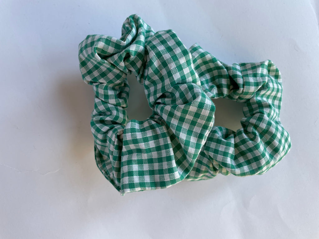 Bottle Green Mini Gingham