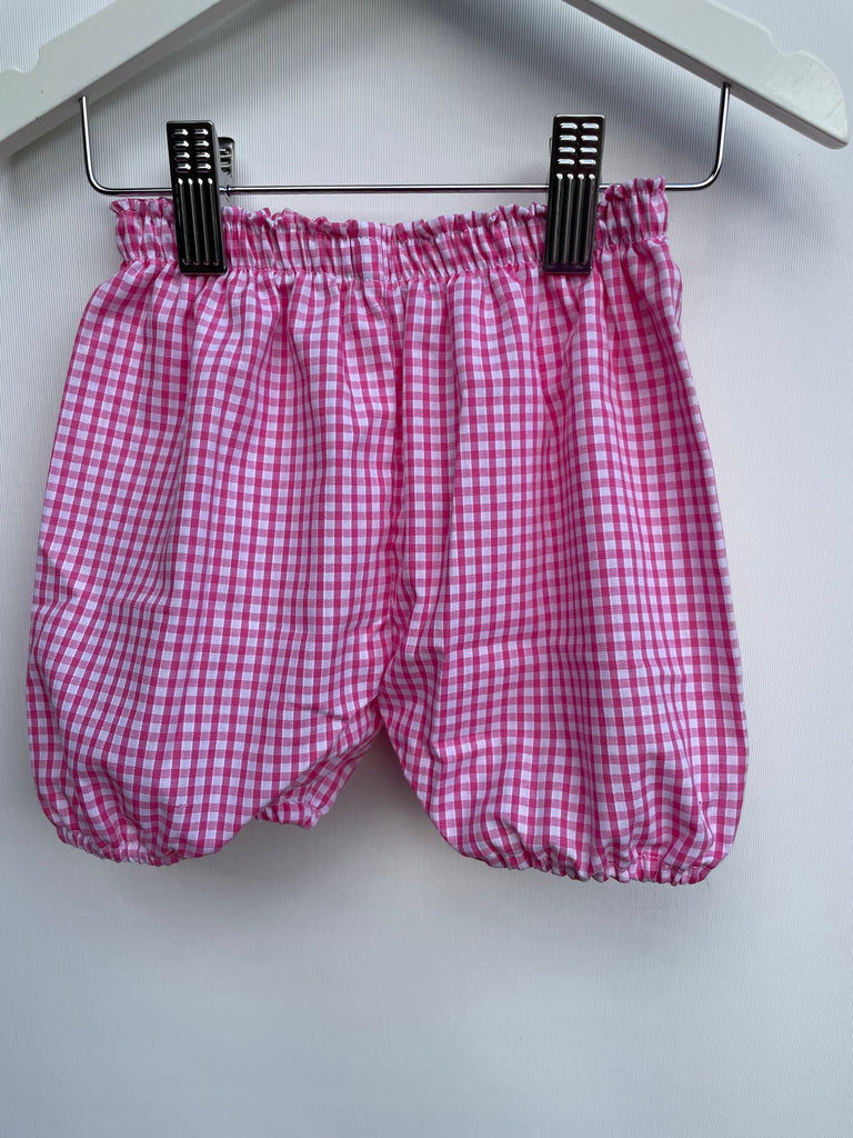 Cerise Mini Gingham