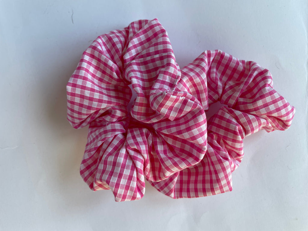 Cerise Mini Gingham