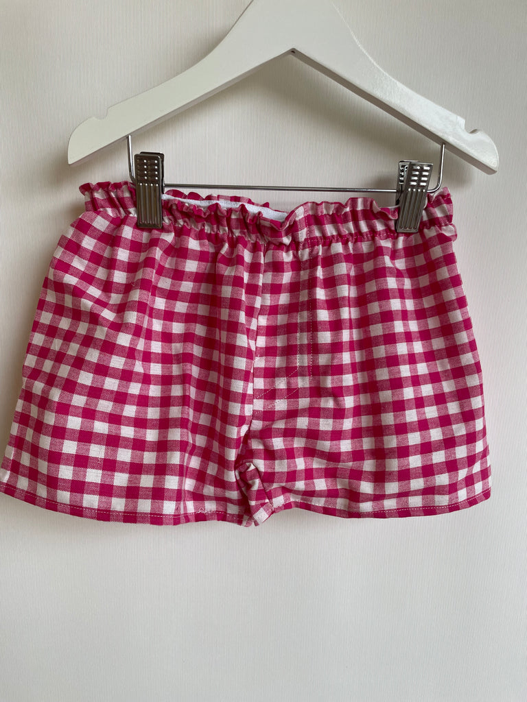 Fuchsia Gingham