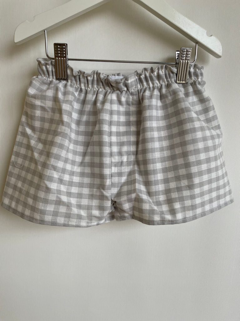 Grey Gingham
