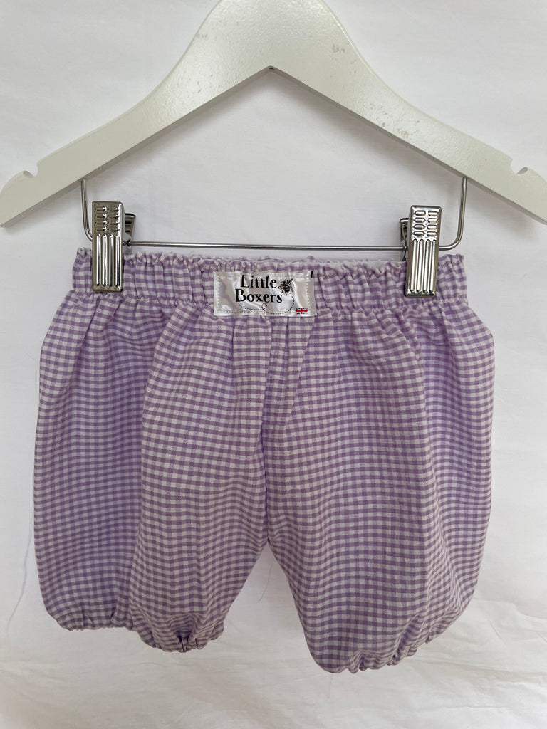 Lilac Gingham (Seersucker)