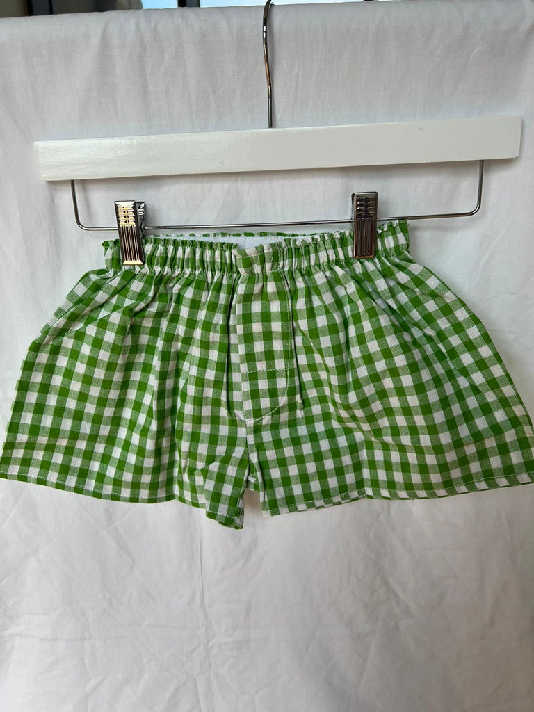 Lime Green Gingham