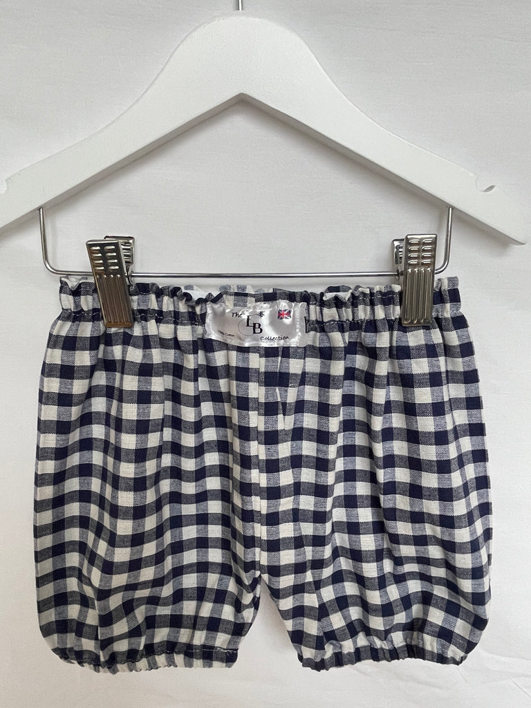 Navy Gingham