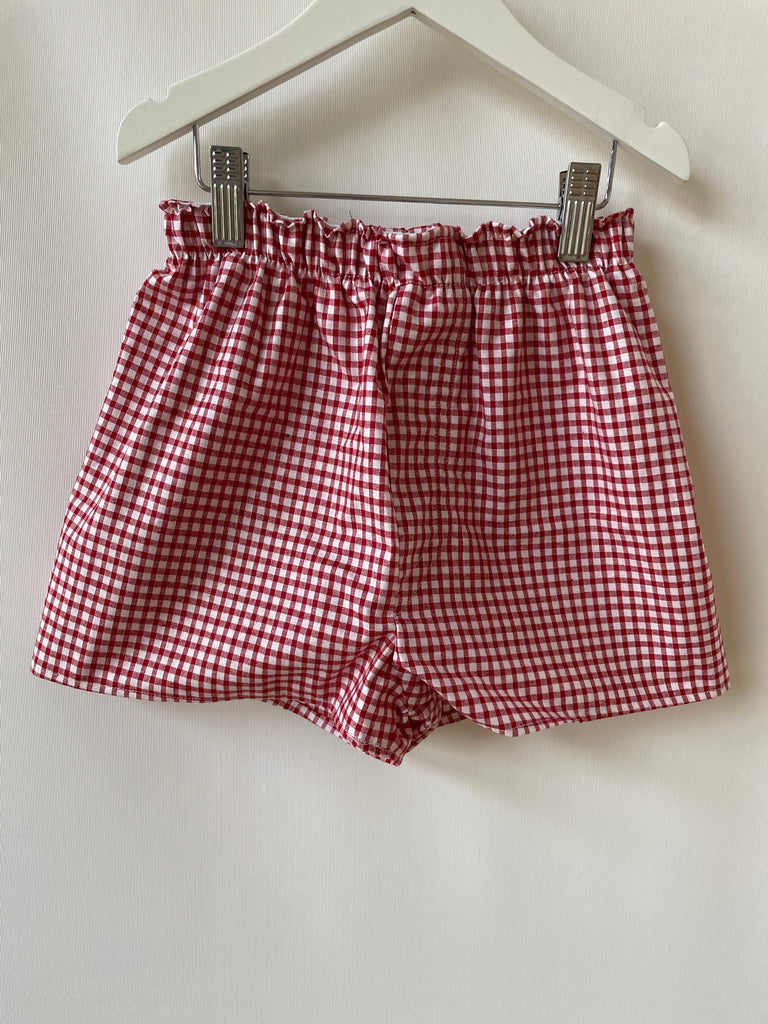Red Small Gingham