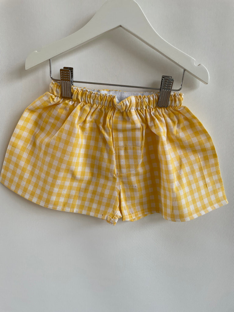 Yellow Gingham